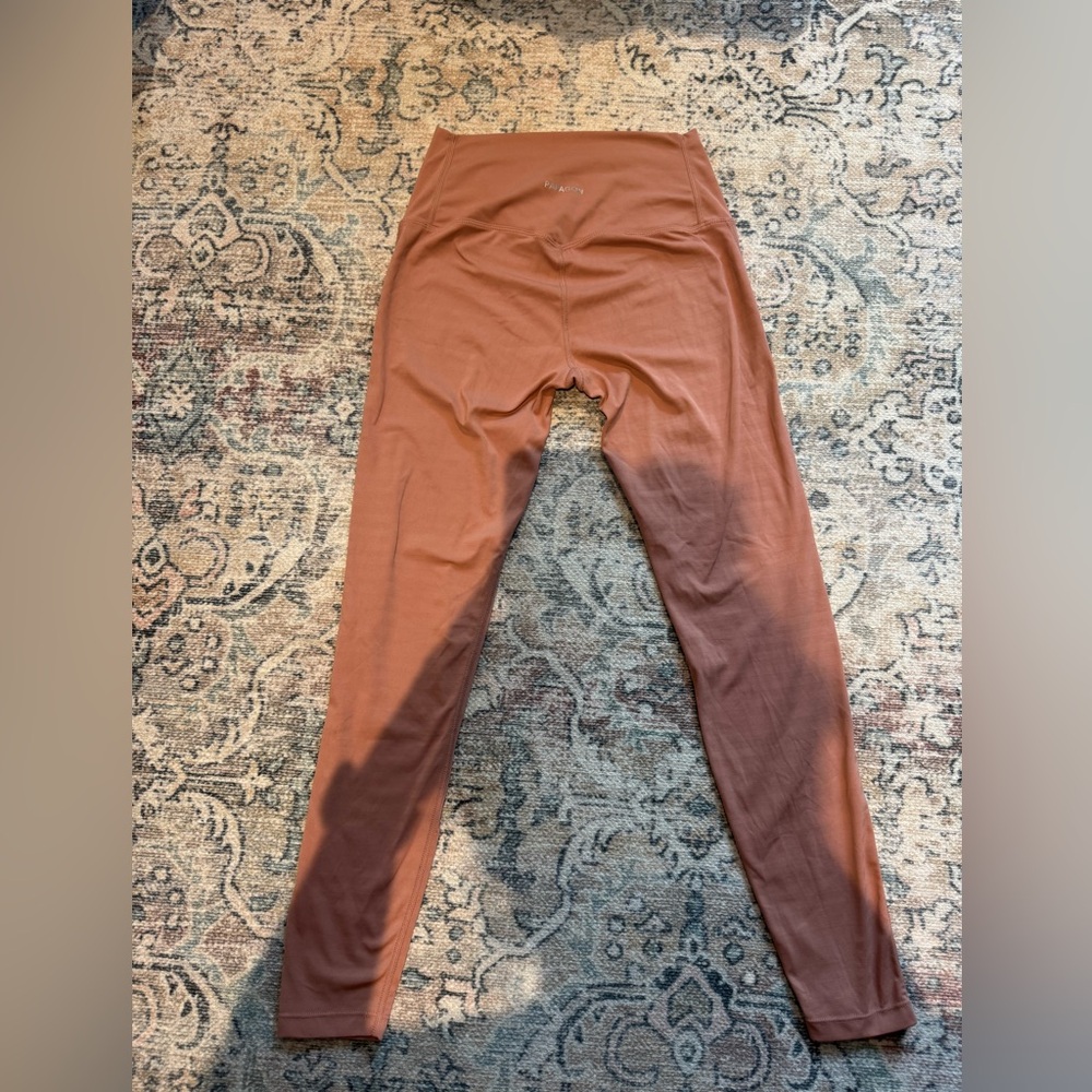 Paragon Fitwear Ribbed Leggings - peach, small